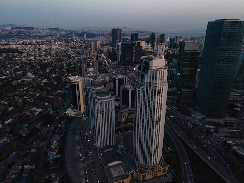 Downtown Addis Ababa skyline